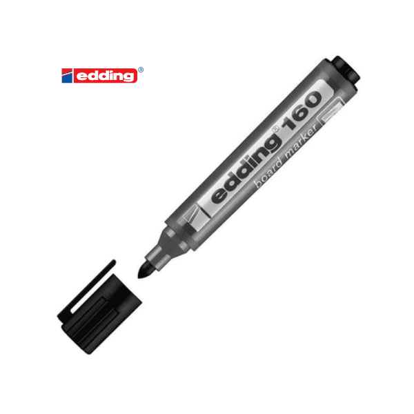 Marcador pizarra EDDING E160 Negro