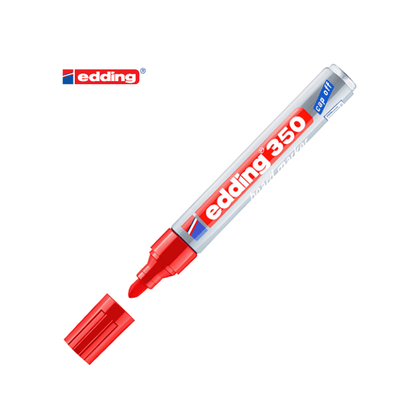 Marcador pizarra EDDING E350 Rojo