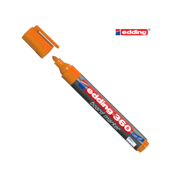 Marcador pizarra EDDING E360 Naranja