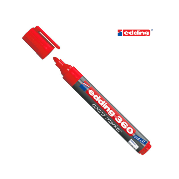 Marcador pizarra EDDING E360 Rojo