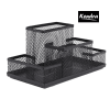 Organizador de escritorio Kendra 511988 negro Organizador de escritorio KENDRA Multiuso 4 cuerpos
