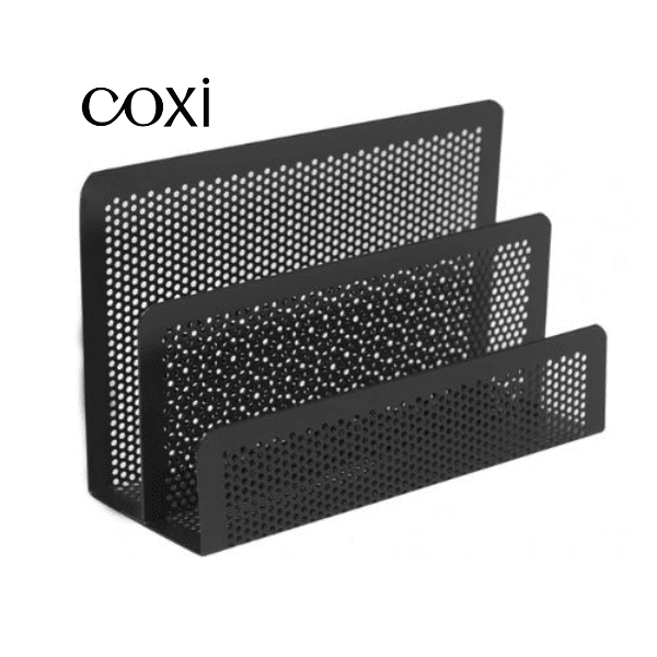 Organizador de cartas COXI metal Negro