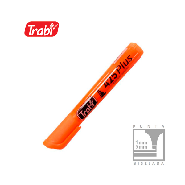 Resaltador TRABI 425 Plus Naranja