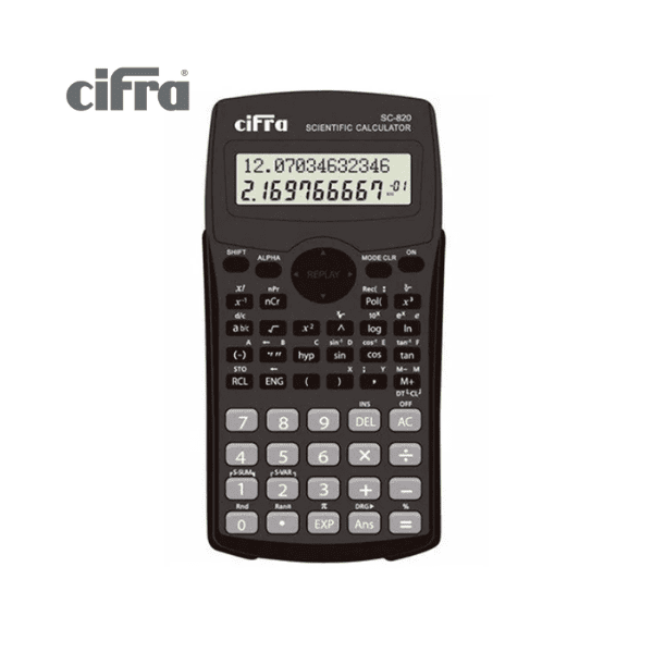Calculadora Científica CIFRA SC 820