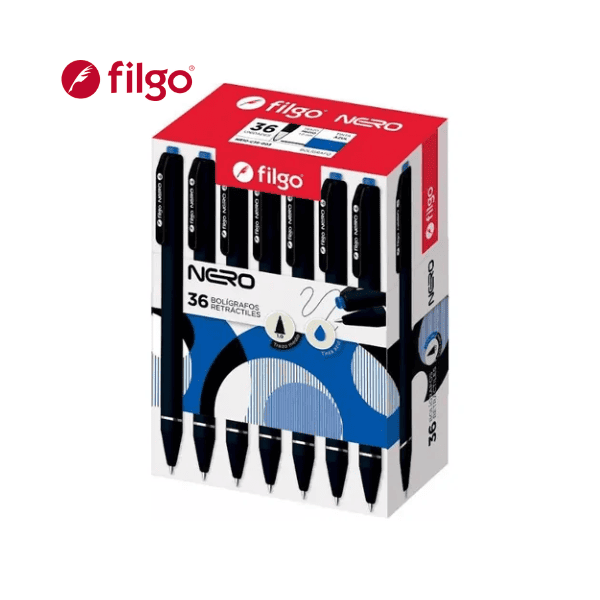 Bolígrafos FILGO One Azul caja 36 Un Bolígrafos FILGO One Azul - Caja 36 Un