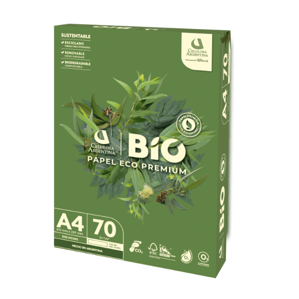 Resma A4 BIO Eco Premium 70 grs