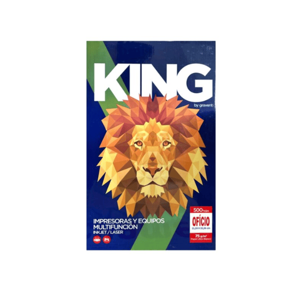 Resma Oficio Legal KING 75 grs