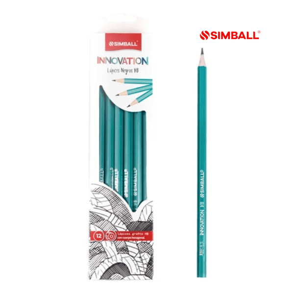 Lápiz grafito Nº2 SIMBALL Innovation HB