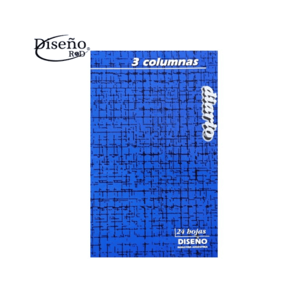 Libro diario DISEÑO 3 columnas