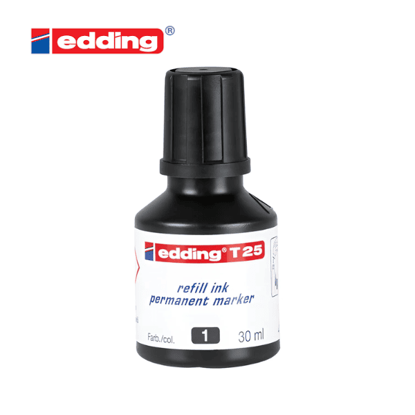 Tinta Edding T25 30ml - Negra