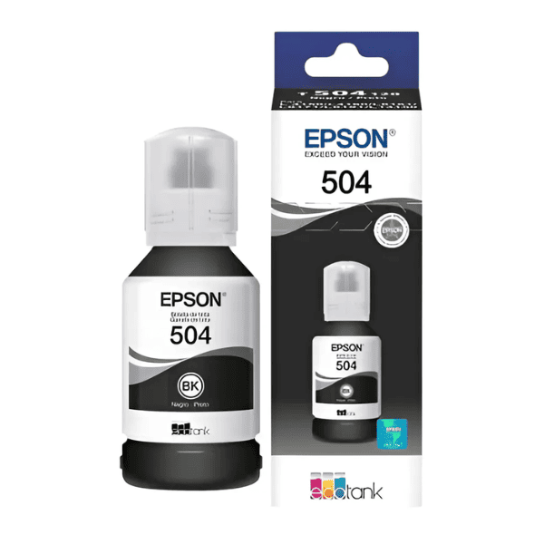 Tinta EPSON T504 Negro - 127 ml