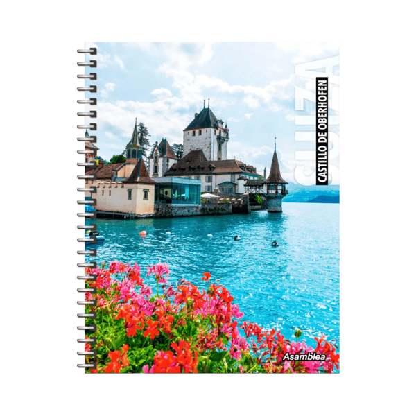Cuaderno espiral A4 Asamblea 80 hojas (2) Cuaderno espiral A4 ASAMBLEA 80 hojas Cuadros
