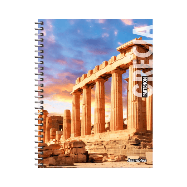 Cuaderno espiral A4 Asamblea 80 hojas (3) Cuaderno espiral A4 ASAMBLEA 80 hojas Cuadros