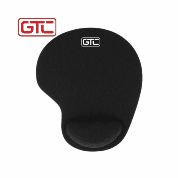 Pad Mouse GTC 212 Ergonómico con gel - Negro
