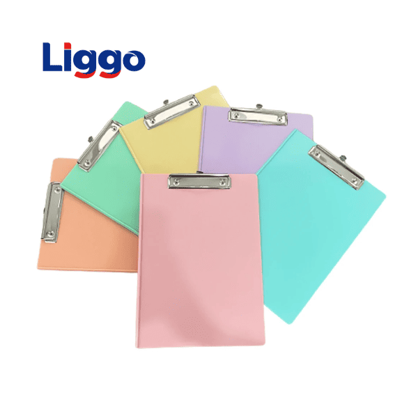 Anotador portablock A4 LIGGO pvc Pastel