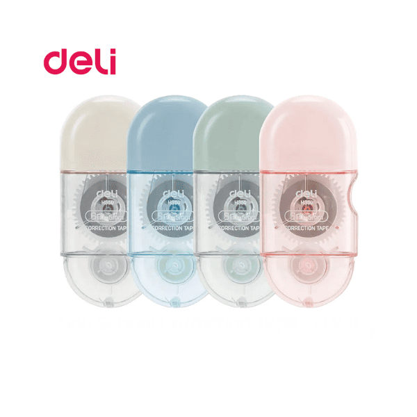 Corrector cinta DELI H350 Strong Cover 5mm x 6mts