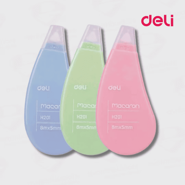 Corrector cinta DELI H201 Macaron 8mm x 5mts