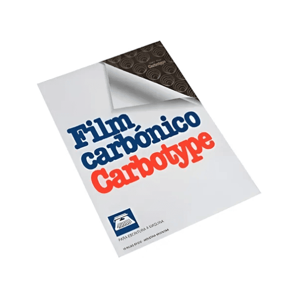 Carbonico CARBOTYPE film negro X 10 hojas Papel Carbónico CARBOTYPE Negro – 10 hojas